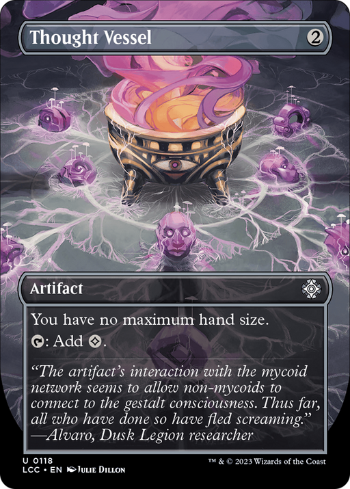 Thought Vessel (LCC-118) [The Lost Caverns of Ixalan Commander] (Borderless) MTG Single Wizards of the Coast