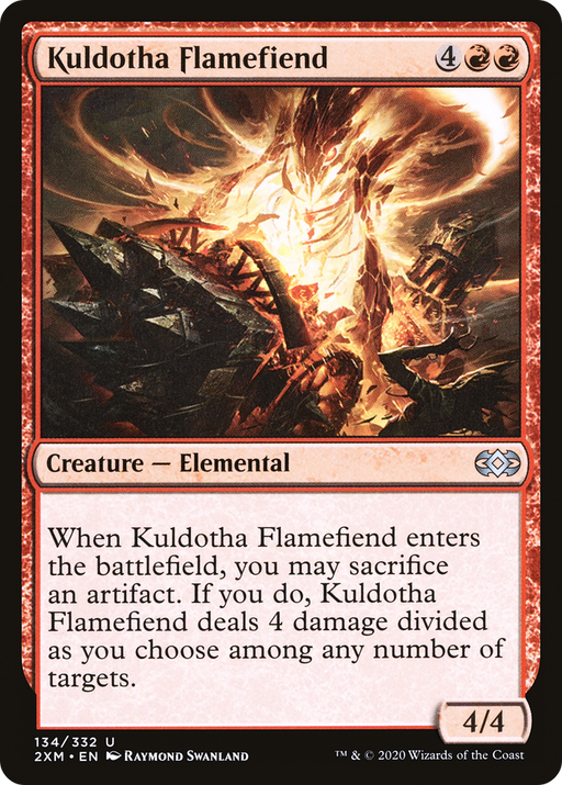 Kuldotha Flamefiend (2XM-134) [Double Masters] MTG Single Wizards of the Coast
