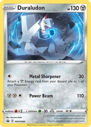 Duraludon - SWSH060 (SWSH060/307) - [Promos: SWSH Promo Cards] Holofoil Pokemon Single Pokémon