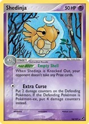 Shedinja 14/107 () [Misc: Deck Exclusives] Pokemon Single Pokémon