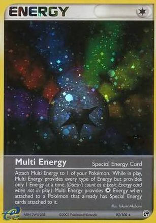 Multi Energy (Special) 93/100 (League Promo) () Holofoil [Promos: League & Championship Cards] Pokemon Single Pokémon