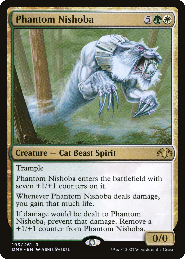 Phantom Nishoba (DMR-193) [Dominaria Remastered] Foil MTG Single Wizards of the Coast