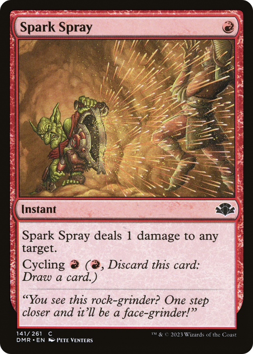 Spark Spray (DMR-141) [Dominaria Remastered] MTG Single Wizards of the Coast
