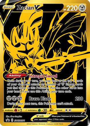 Zacian V SWSH076/307 Holofoil [Promos: SWSH Promo Cards] Pokemon Single Pokémon