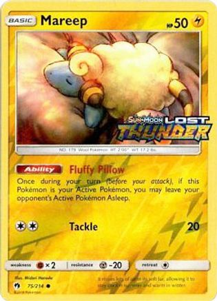Mareep - 75/214 (Toys R Us Promo) Reverse Holofoil [Misc: Cards & Products] Pokemon Single Pokémon