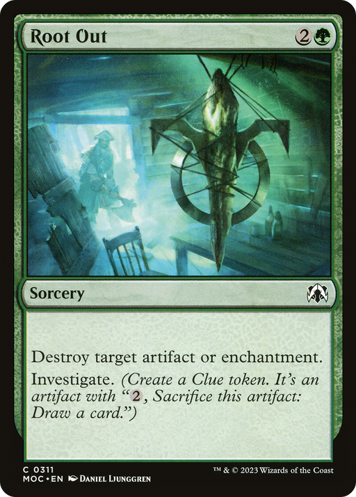 Root Out (MOC-311) [March of the Machine Commander] MTG Single Wizards of the Coast