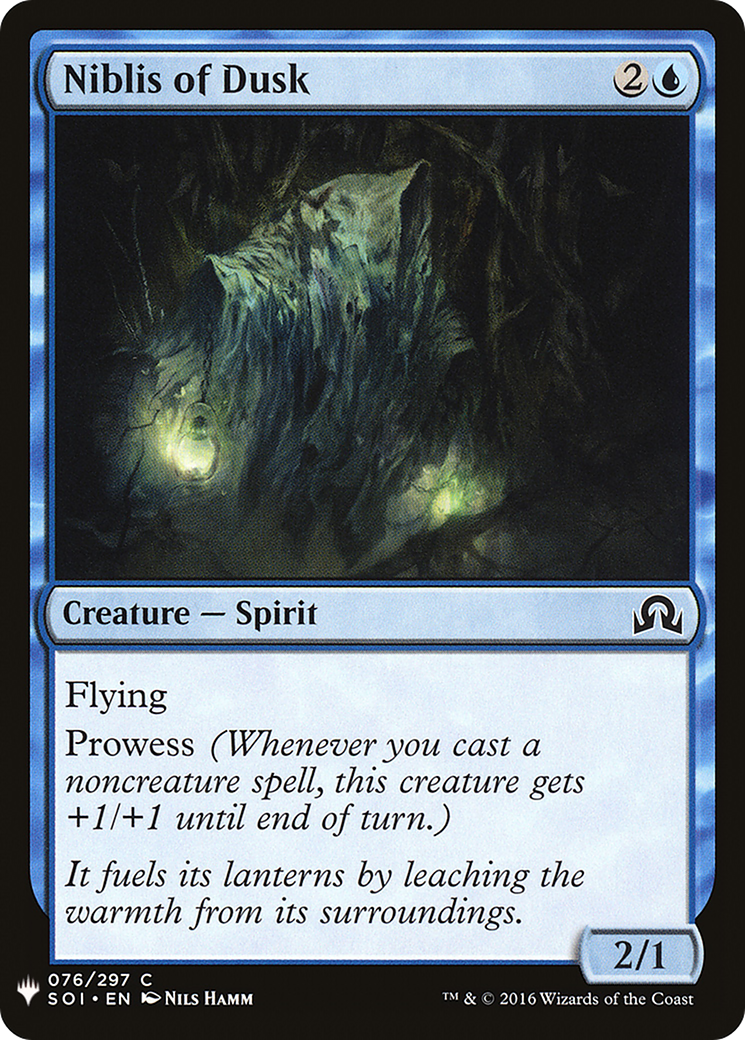 Niblis of Dusk (LIST-SOI-76) [Mystery Booster] The List MTG Single Wizards of the Coast