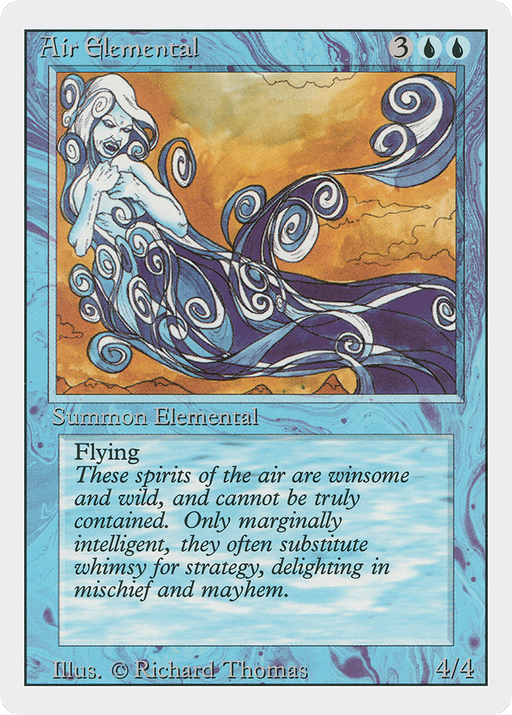 Air Elemental (3ED-047) [Revised Edition] MTG Single Wizards of the Coast