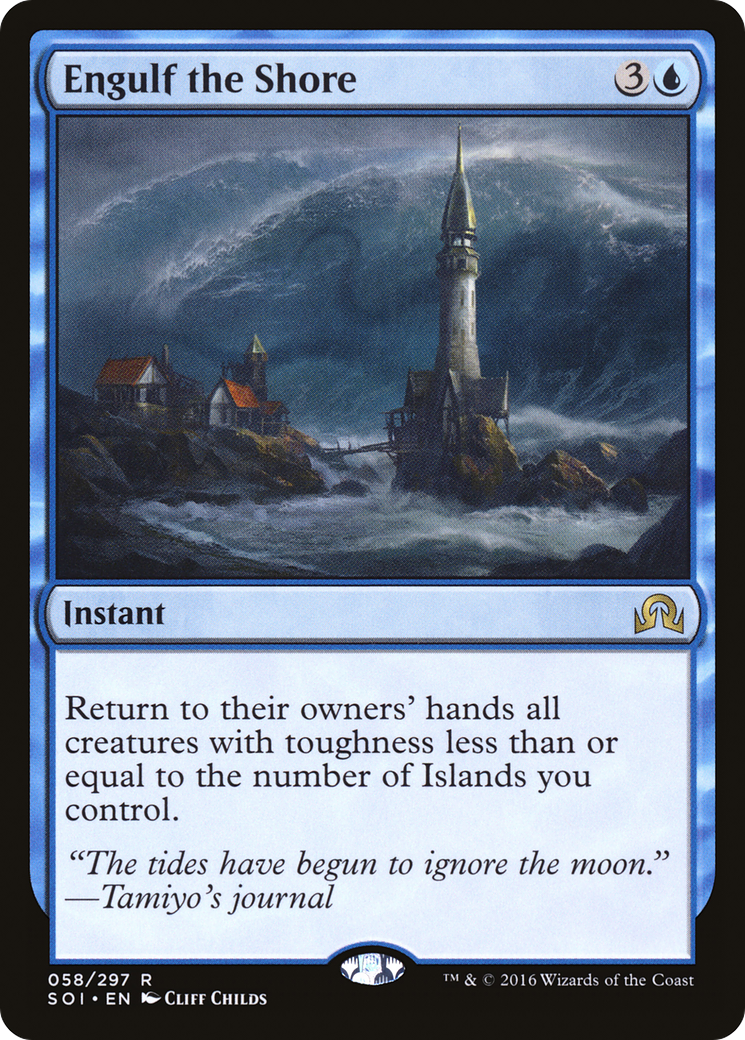 Engulf the Shore (SOI-058) [Shadows over Innistrad] MTG Single Wizards of the Coast
