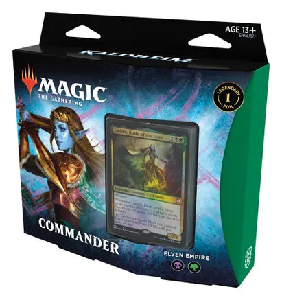 MTG Kaldheim Commander Deck: Elven Empire MTG Sealed Wizards of the Coast   