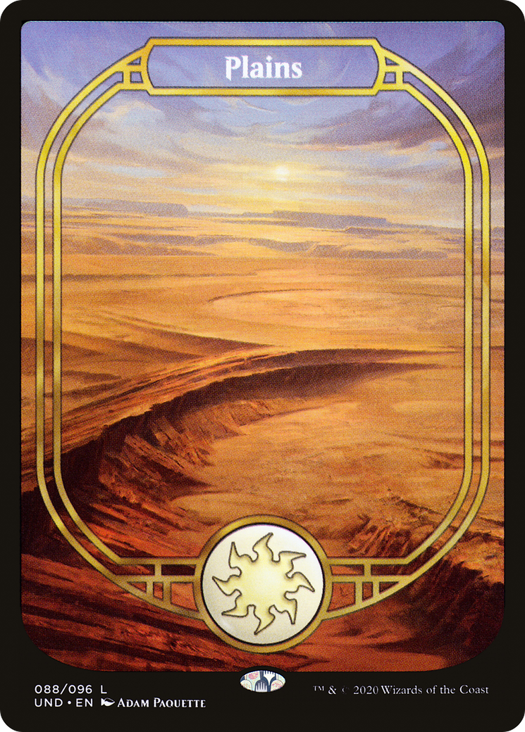 Plains (Full Art) (UND-088) [Unsanctioned] Foil MTG Single Wizards of the Coast