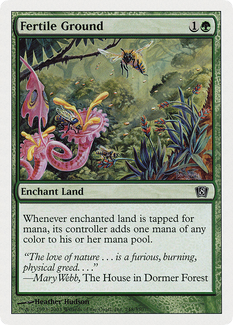 Fertile Ground (8ED-248) [Eighth Edition] MTG Single Wizards of the Coast