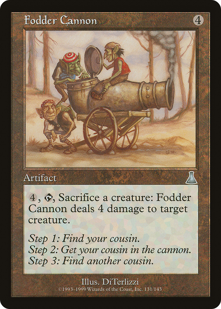 Fodder Cannon (UDS-131) [Urza's Destiny] Foil MTG Single Wizards of the Coast