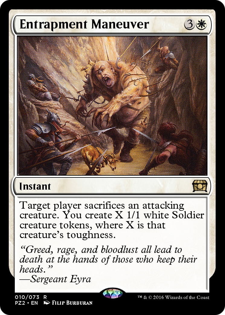 Entrapment Maneuver (PZ2-010) [Digital] Treasure Chest MTG Single Wizards of the Coast