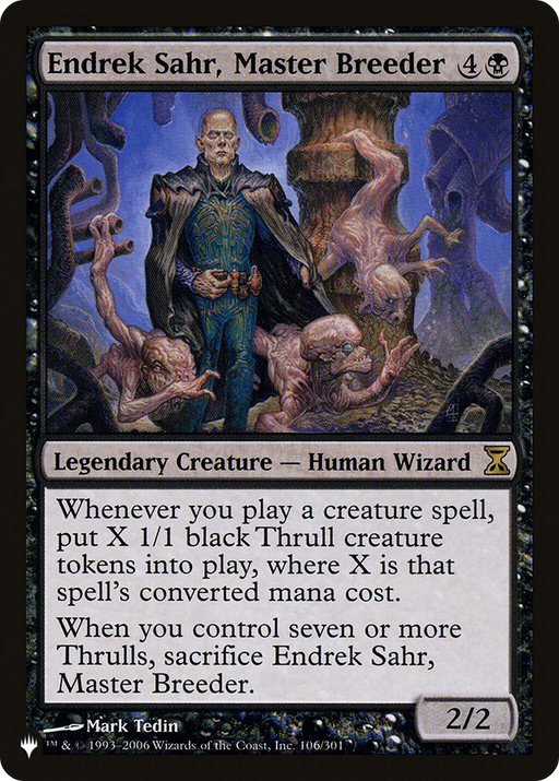 Endrek Sahr, Master Breeder (LIST-106/301) [Mystery Booster] The List MTG Single Wizards of the Coast