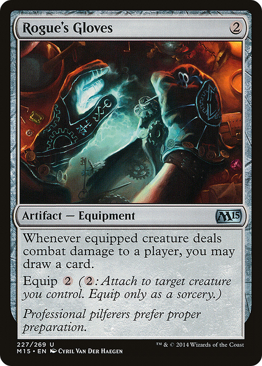 Rogue's Gloves (M15-227) [Magic 2015] MTG Single Wizards of the Coast