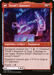 Toralf, God of Fury (KHM-154) [Kaldheim] Foil MTG Single Wizards of the Coast