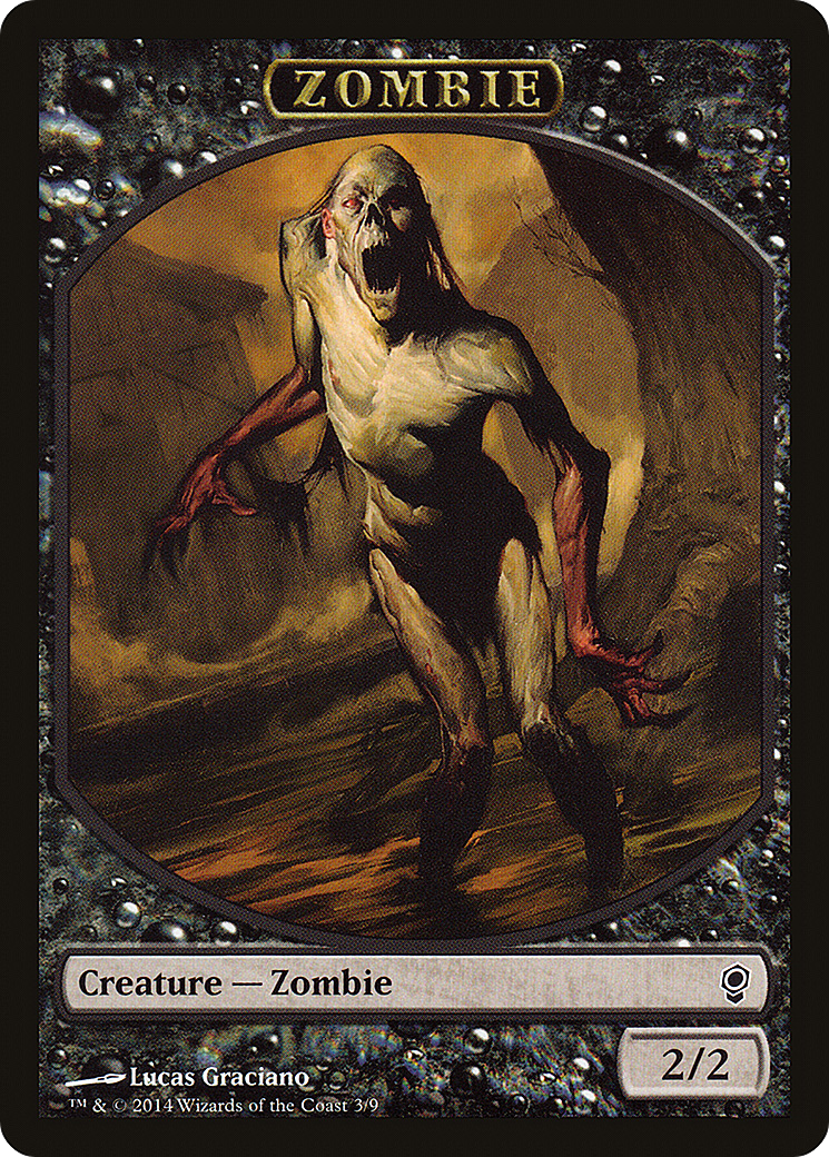 Zombie Token (CNS-003) [Tokens] Conspiracy Tokens MTG Single Wizards of the Coast