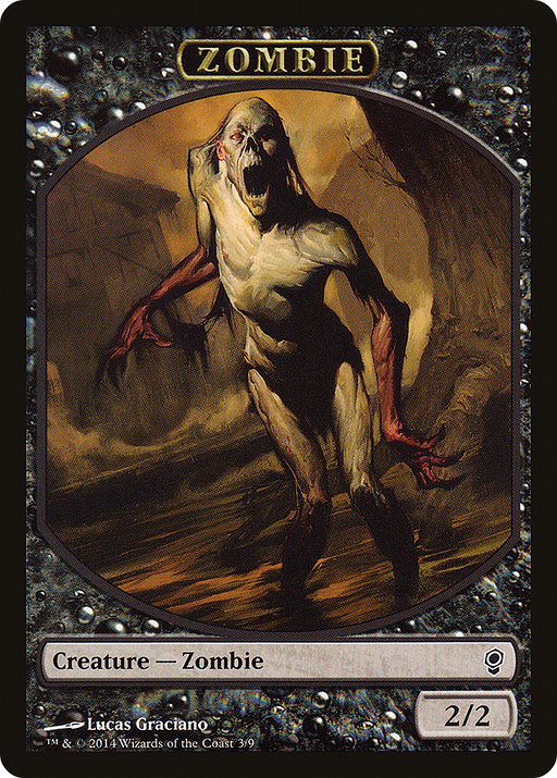 Zombie Token (CNS-003) [Tokens] Conspiracy Tokens MTG Single Wizards of the Coast