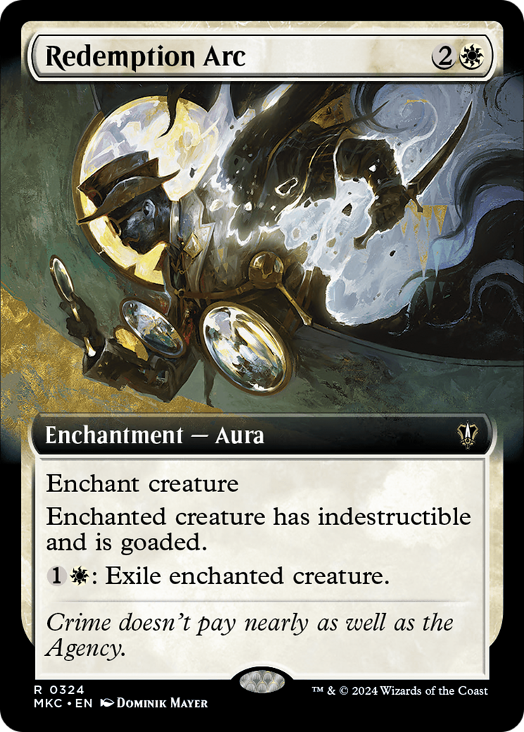 Redemption Arc (MKC-324) [Murders at Karlov Manor Commander] (Extended Art) MTG Single Wizards of the Coast
