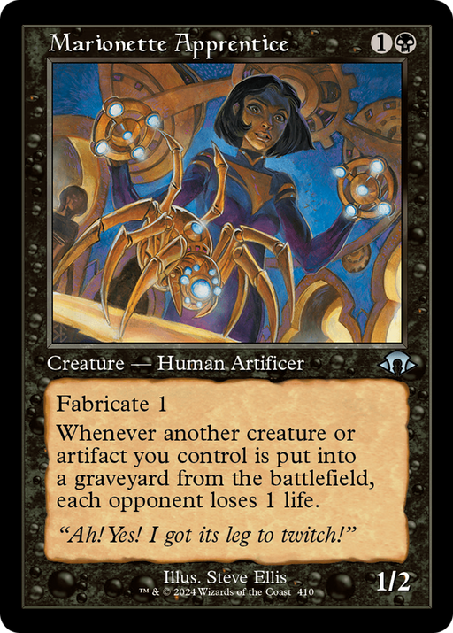 Marionette Apprentice (MH3-410) [Modern Horizons 3] MTG Single Modern Horizons 3