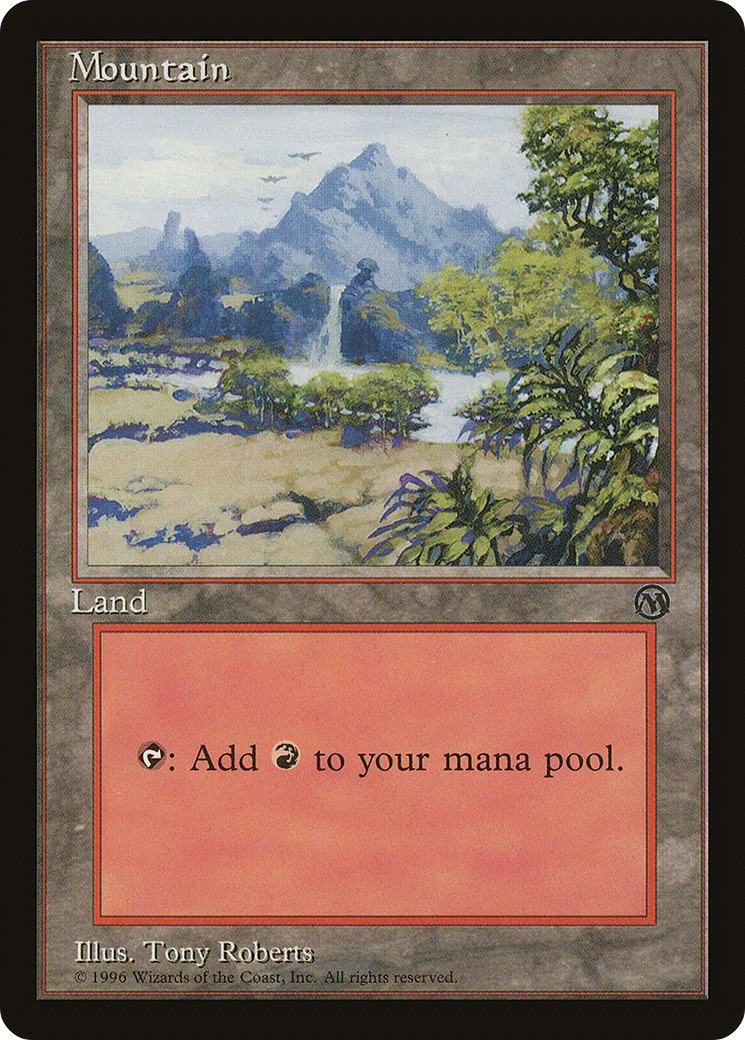 Mountain (ARENA-004) [Misc] Arena League 1996 MTG Single Wizards of the Coast