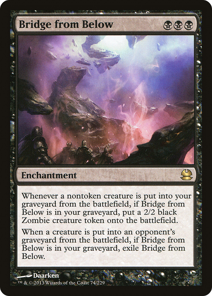 Bridge from Below (MMA-074) [Modern Masters] MTG Single Wizards of the Coast