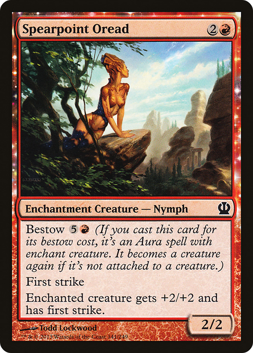 Spearpoint Oread (THS-141) [Theros] MTG Single Wizards of the Coast