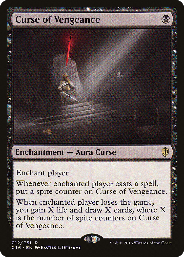 Curse of Vengeance (C16-012) [Commander 2016] MTG Single Wizards of the Coast