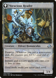 Curious Homunculus // Voracious Reader (EMN-054) [Eldritch Moon] Foil MTG Single Wizards of the Coast