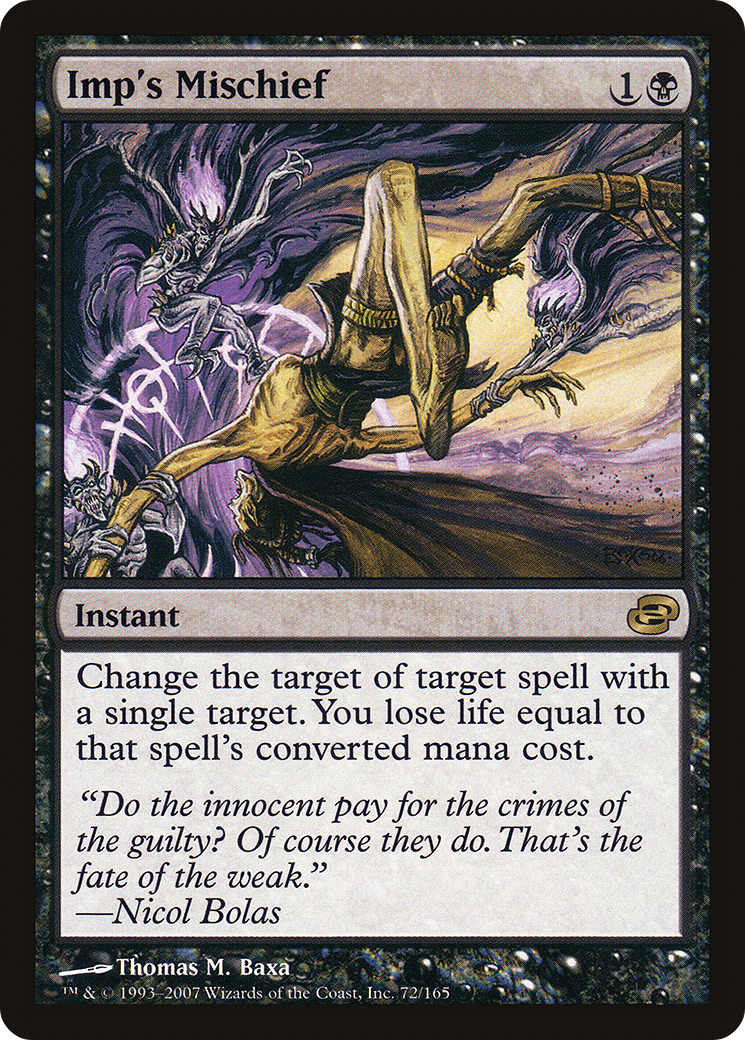 Imp's Mischief (PLC-072) [Planar Chaos] MTG Single Planar Chaos