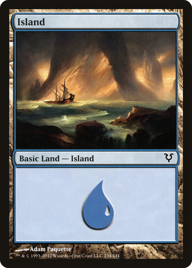 Island (234) [Avacyn Restored] MTG Single Magic: The Gathering