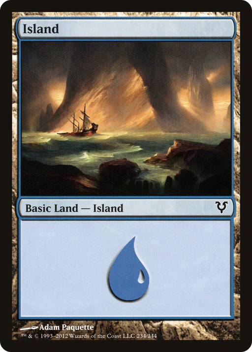 Island (AVR-234) [Avacyn Restored] MTG Single Wizards of the Coast