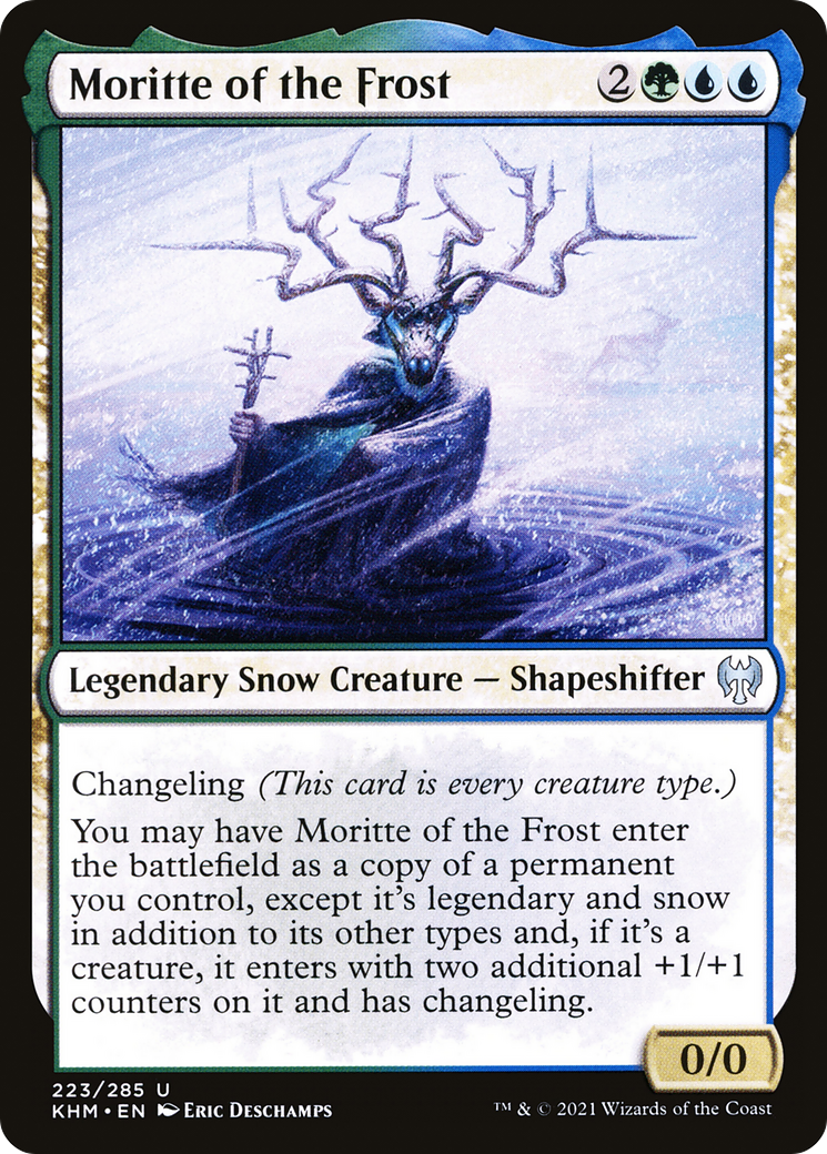 Moritte of the Frost (KHM-223) [Kaldheim] Foil MTG Single Wizards of the Coast