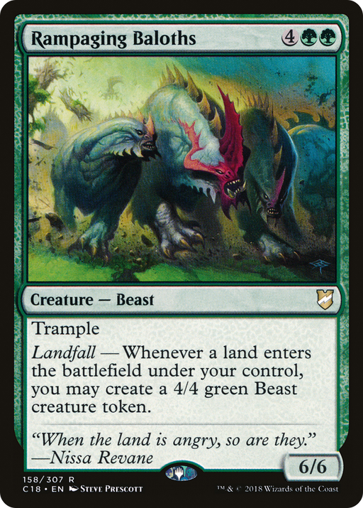 Rampaging Baloths (C18-158) [Commander 2018] MTG Single Wizards of the Coast