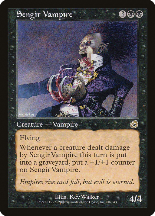 Sengir Vampire (TOR-080) [Torment] MTG Single Wizards of the Coast