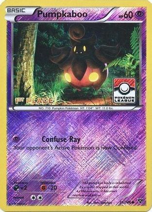 Pumpkaboo 56/146 (Pokemon League) [1st Place] () Reverse Holofoil [Promos: League & Championship Cards] Pokemon Single Pokémon