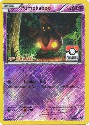 Pumpkaboo - 56/146 (Pokemon League) [4th Place] () Reverse Holofoil [Promos: League & Championship Cards] Pokemon Single Pokémon