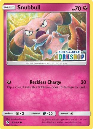 Snubbull - 90/149 (Build-A-Bear Workshop Exclusive) [Misc: Cards & Products] Pokemon Single Pokémon