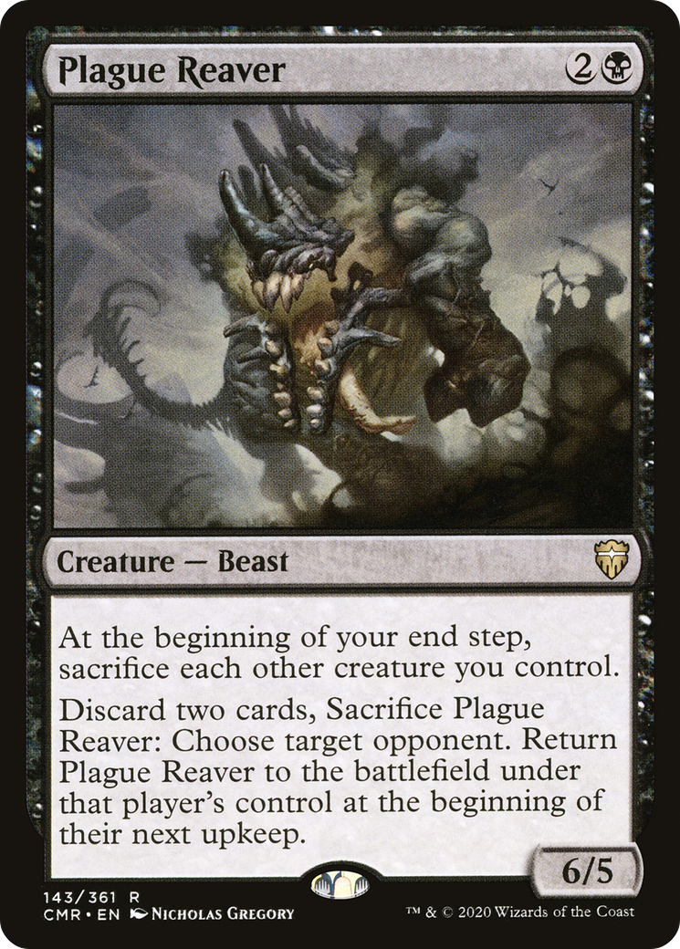 Plague Reaver (CMR-143) [Commander Legends] Foil MTG Single Wizards of the Coast