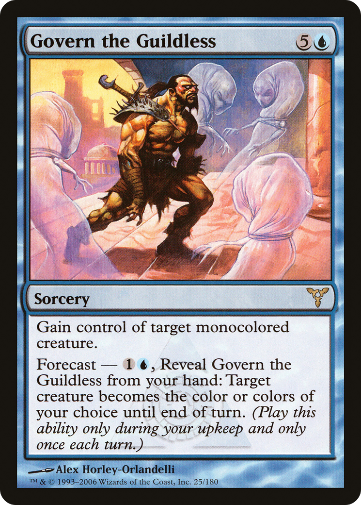 Govern the Guildless (DIS-025) [Dissension] MTG Single Wizards of the Coast