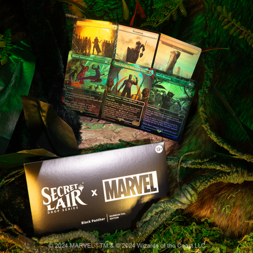 Secret Lair: Drop Series - Marvel's Black Panther (Foil Edition) MTG Sealed Magic: The Gathering