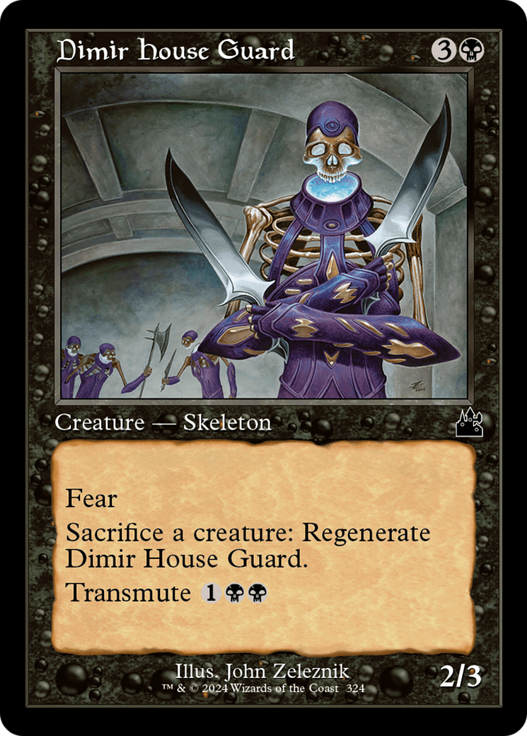 Dimir House Guard (RVR-324) [Ravnica Remastered] MTG Single Wizards of the Coast