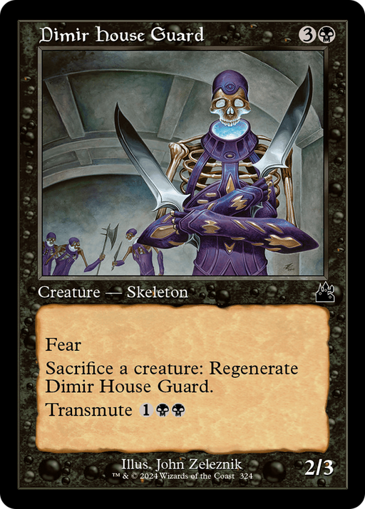 Dimir House Guard (RVR-324) [Ravnica Remastered] MTG Single Wizards of the Coast