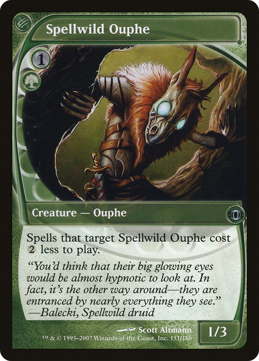 Spellwild Ouphe (FUT-151) [Future Sight] MTG Single Wizards of the Coast