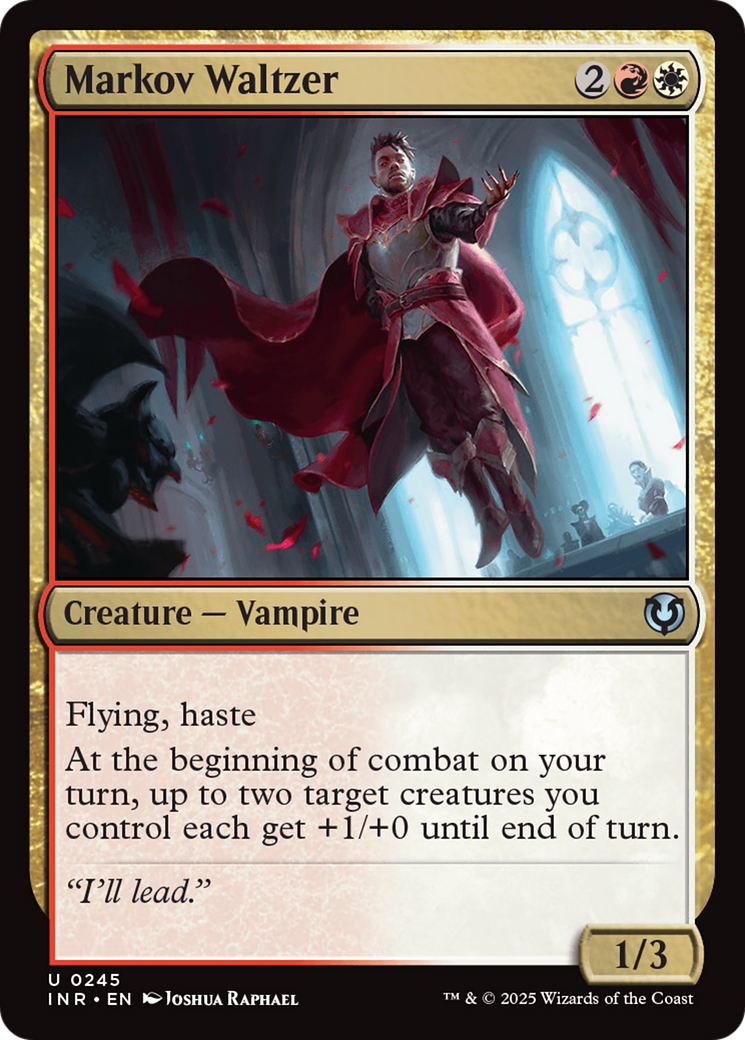 Markov Waltzer (INR-245) [Innistrad Remastered] Foil MTG Single Wizards of the Coast