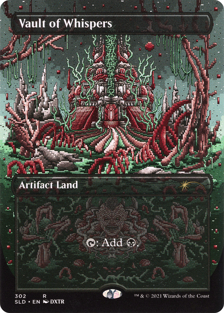 Vault of Whispers (SLD-302) [Secret Lair] Drop (Borderless) Foil MTG Single Wizards of the Coast