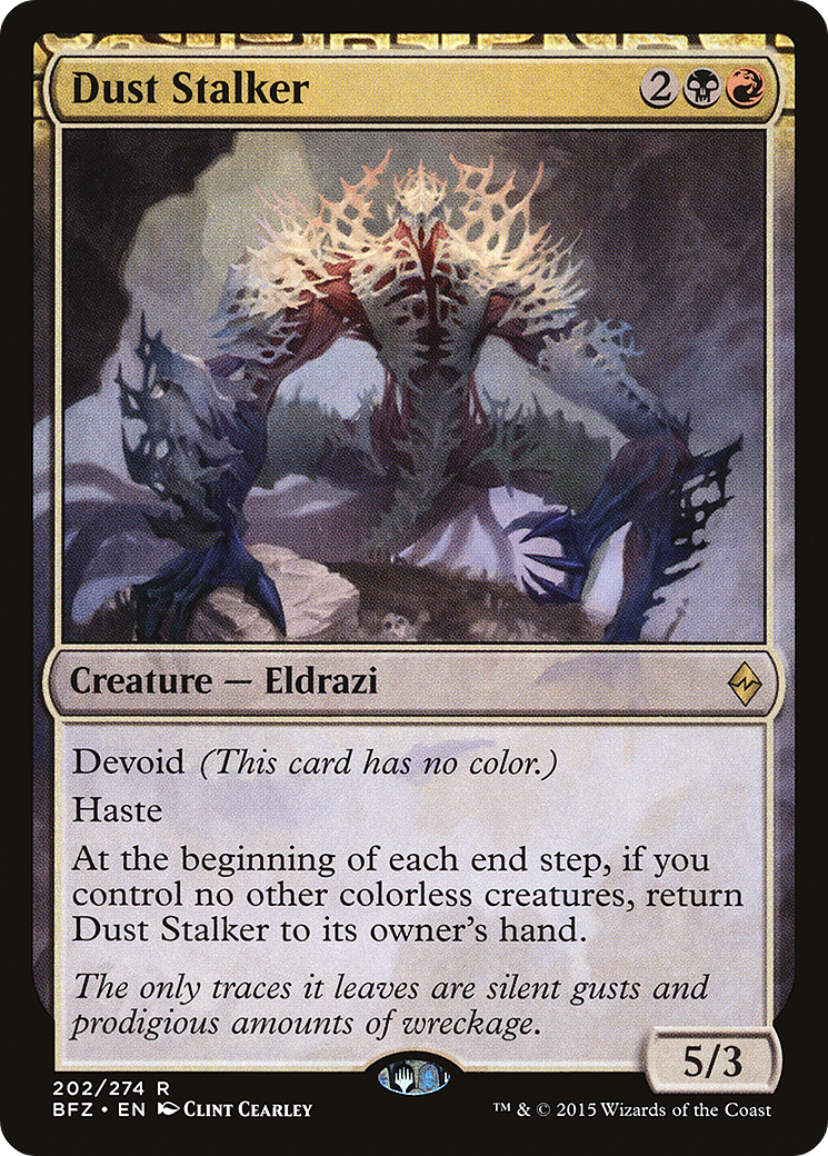 Dust Stalker (BFZ-202) [Battle for Zendikar] MTG Single Wizards of the Coast