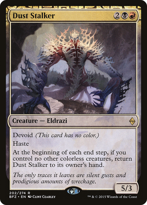 Dust Stalker (BFZ-202) [Battle for Zendikar] MTG Single Wizards of the Coast