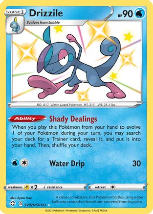 Drizzile (SV026/122) Holofoil [SWSH: Shining Fates Shiny Vault] Pokemon Single Pokémon